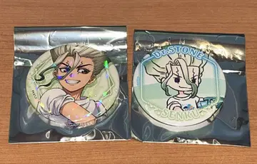 Dr.STONE eeo pop up 센쿠 캔뱃지 2개 세트