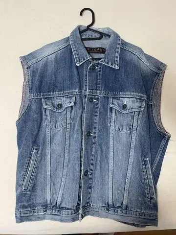 NIX JEANS 라이트 블루 데님 베스트