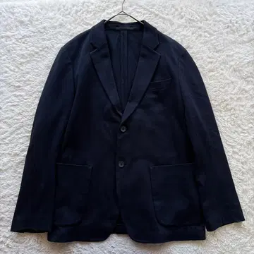 미품 UNIQLO 네이비 컴포트 2B 자켓 L