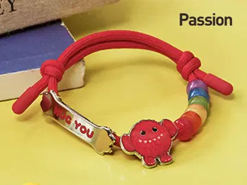 POPMART INSTINCTOY HUGYOU 팔찌 Passion