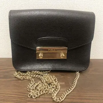 훌라 FURLA 메트로폴리스 숄더 블랙