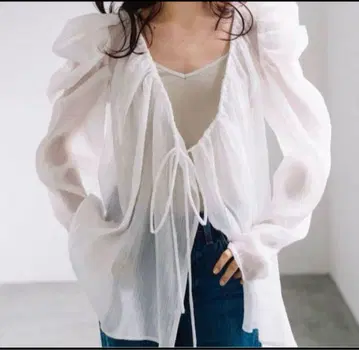ONEME Sheer feeling Tunic Blouse
