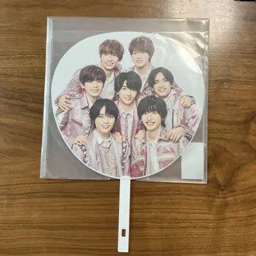 나니와단시 부채와 공식 사진 세트