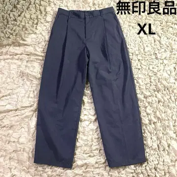[새상품] 무인양품 턱 팬츠 브라운 XL size