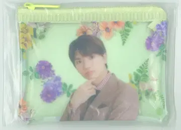 SixTONES 무사시노 론도 코치 유고 클리어 파우치