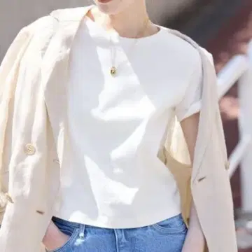 SLOBE IENA BASIC 컴팩트 TEE -땀 얼룩 방지-
