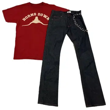 [Diverte] 구제 의류 c-boy style 2piece set