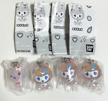 Jewelpet 주얼펫 메지루시 액세서리 루비 크림슨 젤라 4개 세트