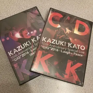 가토 카즈키 2016 Laugh&Peace DVD 세트