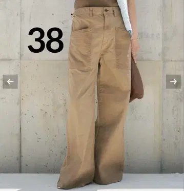 새상품 Deuxieme Classe [존불] WORK PANTS 38