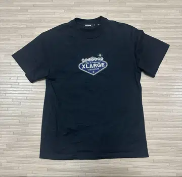 XLARGE 라지 티셔츠 블랙