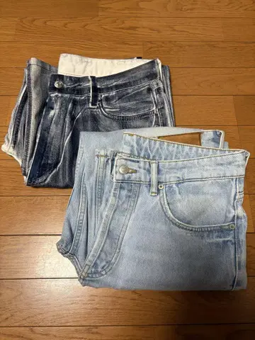 ZARA 데님 팬츠 세트