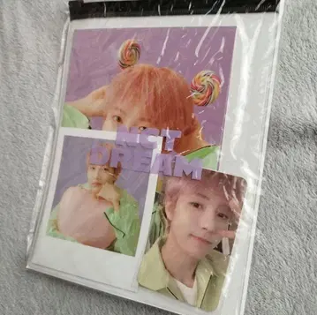 새상품 NCT DREAM 2021 론준 시그리 사진 팩 트레이딩 카드