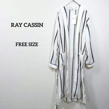미사용 새상품 RAY CASSIN 가디건 롱 긴팔 겉옷 스트라이프