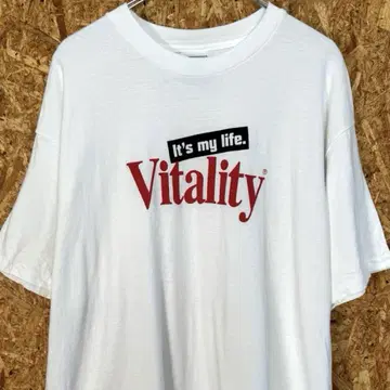 90s It's my life Vitality 빈티지 티셔츠 XL
