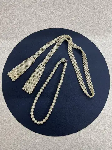 진주 목걸이 2세트 포멀
