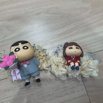 크레용 신짱 배지 2개 세트