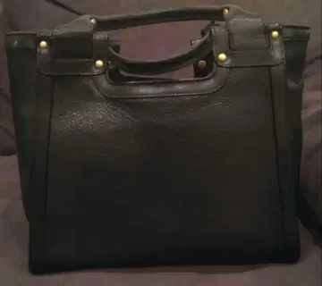 SMYTHSON 블랙 토트백