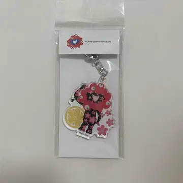 간사이 엑스포 밈쿠미쿠 아크릴 키링 벚꽃 블랙