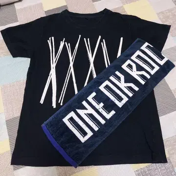 ONE OK ROCK 35XXXV 티셔츠와 나기사엔 머플러 타월