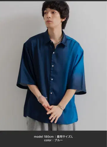 SINSS 그라데이션 셔츠