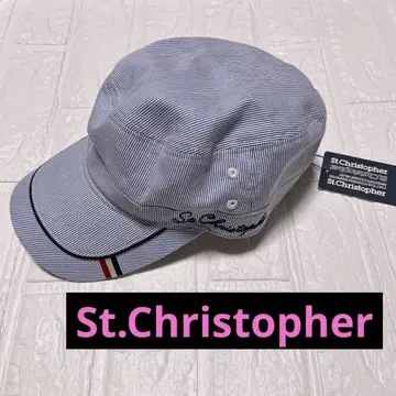 St.Christopher 세인트 크리스토퍼 캡 스카이블루 스트라이프