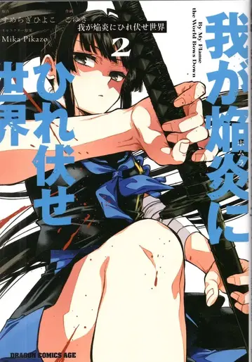 KADOKAWA 드래곤 코믹스 에이지 코유키 나의 화염에 엎드려 세계 2