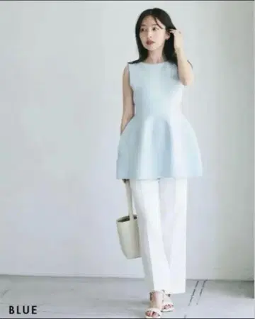 BASEMENT online [ MAAYA DESIGN ] 페플럼 니트