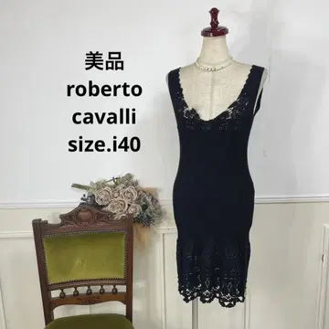 새상품급 roberto cavalli 니트 원피스