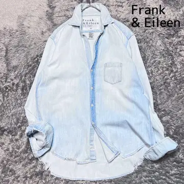 프랭크&아이린 Eileen 데님 스키퍼 셔츠 L 상당 새상품급