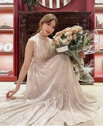 Tulip Chiffon Long Dress M 사이즈