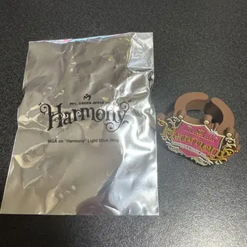 Mrs.GREEN APPLE Harmony 라이트 스틱 반지 핑크