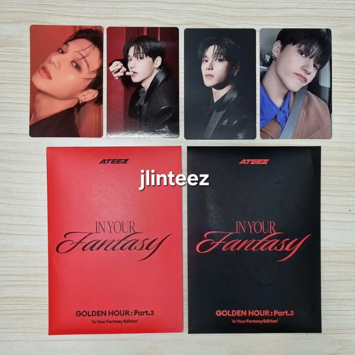 ateez in yonr fantasy poca 未開封　20se40枚 ATEEZ 2025 WORLD TOUR [IN YOUR FANTASY] IN JAPAN RANDOM