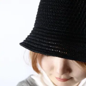 메종드소일 버킷 햇 블랙