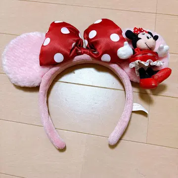 미니 머리띠 핑크 마스코트 포함
