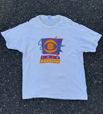[made in USA 80s]Hanes THIS MORNING XL