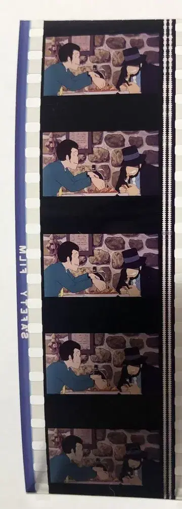 루팡 3세 칼리오스트로의 성 실제 사용 필름