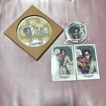 제5인격 기사 플레이오프 회장에서의 혜택 코스터 캔뱃지 기타 굿즈 세트