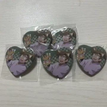 닌자 타마 란타로 난자 타운 하트 캔뱃지 젠포지 이사쿠
