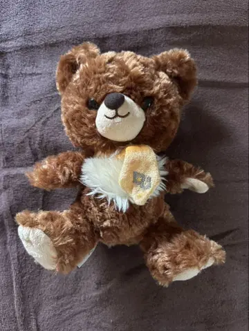 브라운 봉제 인형 약 25cm