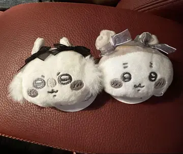 치이카와 (먼작귀) 미니 지갑 2개 세트 ~리본~ 게, 모몽가