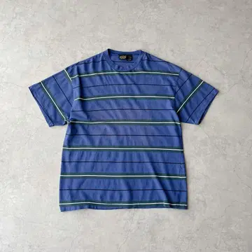 90년대 USA제 Eddie Bauer 보더 티셔츠 스트라이프
