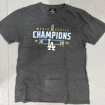 Dodgers 우승 오타니 쇼헤이 월드 시리즈 챔피언 새상품 티셔츠 M