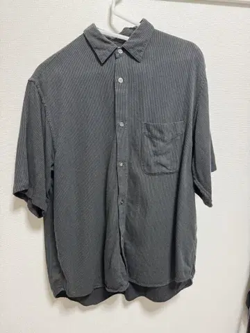 Steven Alan 드레이프 코드 레인 레귤러 카라 셔츠 S