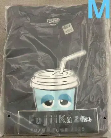 새상품 미개봉 후지이 카제 드링크 티셔츠