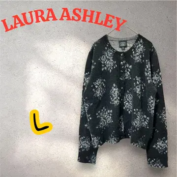 LAURA ASHLEY 로라 애슐리 꽃무늬 양모 가디건 L