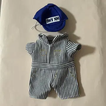nuiMOs 누이모즈 작업복&캡 스트라이프 코스튬