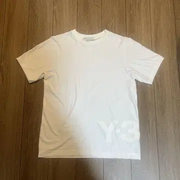 Y-3 화이트 티셔츠