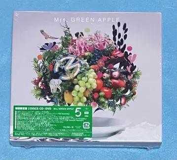 미개봉 새상품 정품 Mrs.GREEN APPLE 5 초회판 CD DVD