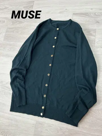 MUSE 두지엠 클라세 크루넥 가디건